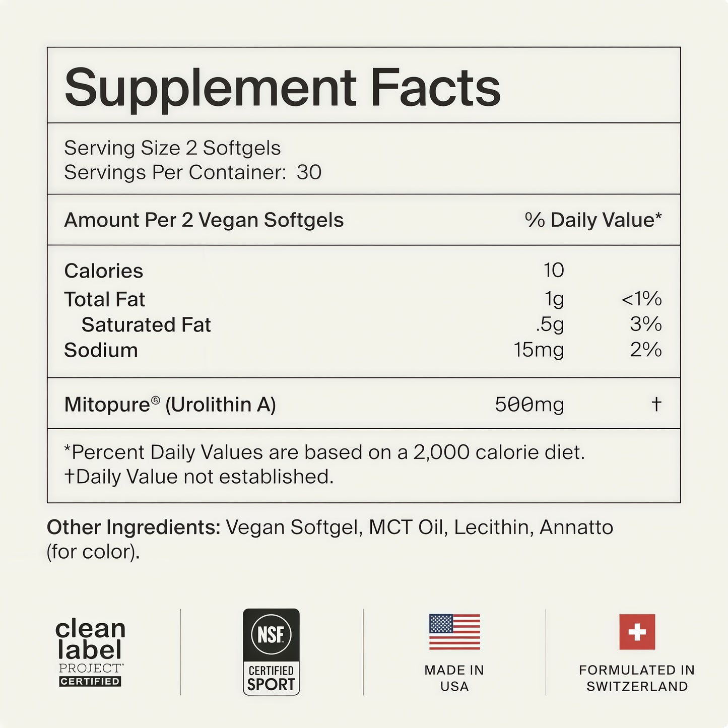 Mitopure Powder Urolithin A